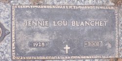 Jennie Lou Blanchet 