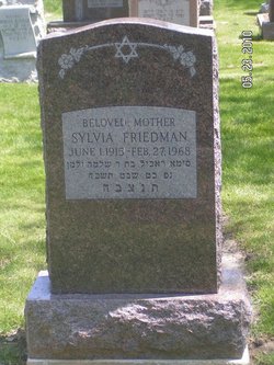 Sylvia <I>Goldberg</I> Friedman 