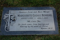 Marguerite <I>Casale</I> Benigno 