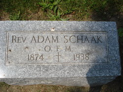 Rev Adam Benedict Schaak 