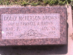 Dolly <I>McFerson</I> Brown 