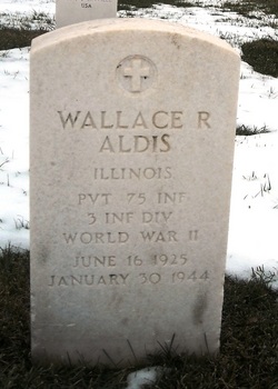 PVT Wallace R Aldis 