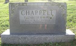 Elizabeth <I>Warren</I> Chappell 