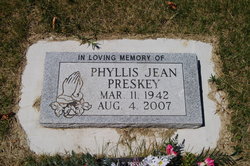 Phyllis Jean <I>Hall</I> Preskey 