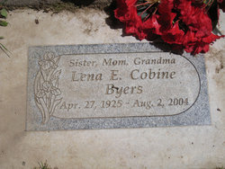 Lena E <I>Cobine</I> Byers 