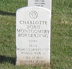Charlotte Doris <I>Montgomery</I> Borgerding 