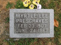 Myrtle Lee <I>Short</I> Presgraves 