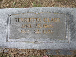 Henrietta <I>Burnett</I> Clark 