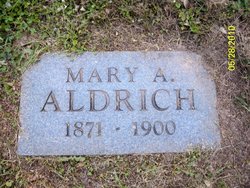 Mary A. <I>James</I> Aldrich 