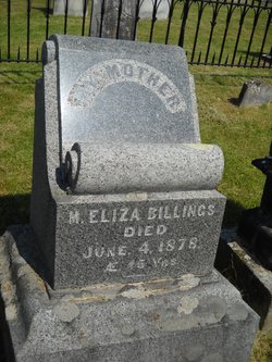 Mary Eliza “Bessie” <I>Harris</I> Billings 