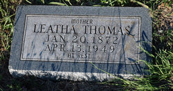 Leatha Patrick <I>Davis</I> Thomas 