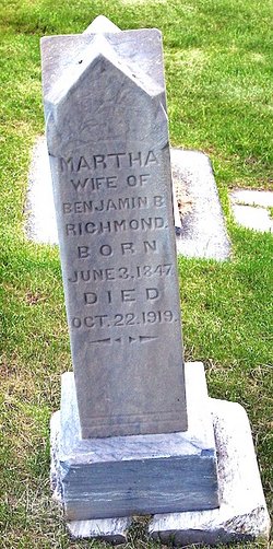 Martha <I>James</I> Richmond 