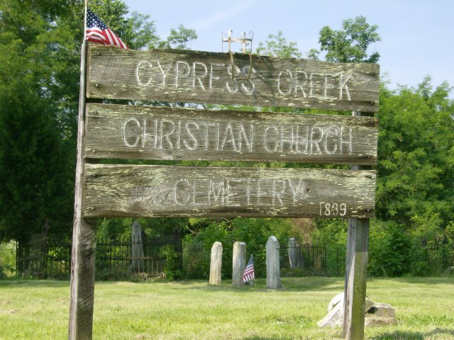 Cypress Creek Christian Church Cemetery