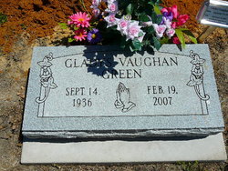 Gladys <I>Vaughan</I> Green 
