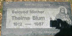 Thelma Lovelle <I>Blum</I> Blum 