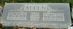 Inez I. <I>Stephens</I> Allen 