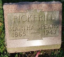 Martha E <I>Pickerill</I> Spears 
