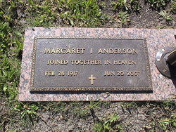 Margaret Isabell <I>Gann</I> Anderson 