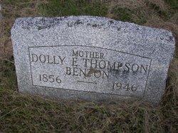 Dolly E <I>Thompson</I> Benton 