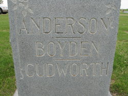Susan Elizabeth <I>Boyden</I> Cudworth Anderson 