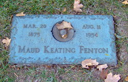 Maud <I>Keating</I> Fenton 