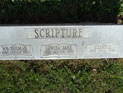 Louisa Jane <I>Owens</I> Scripture 