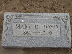 Mary J <I>Deeds</I> Boyd 