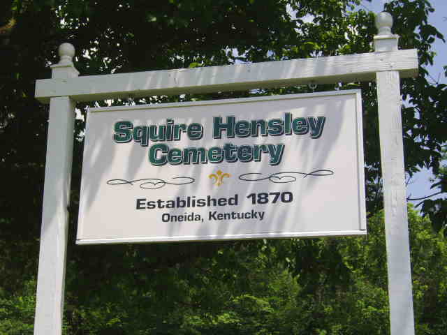 Squire Hensley Cemetery