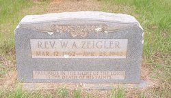 Rev William Abram Zeigler 