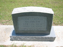 Celia Cordelia <I>Smith</I> NeSmith 
