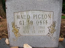 Maud <I>Bush</I> Pigeon 