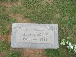 Alberta <I>Davis</I> Adkins 