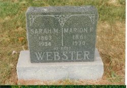 Sarah Melinda <I>Smith</I> Webster 