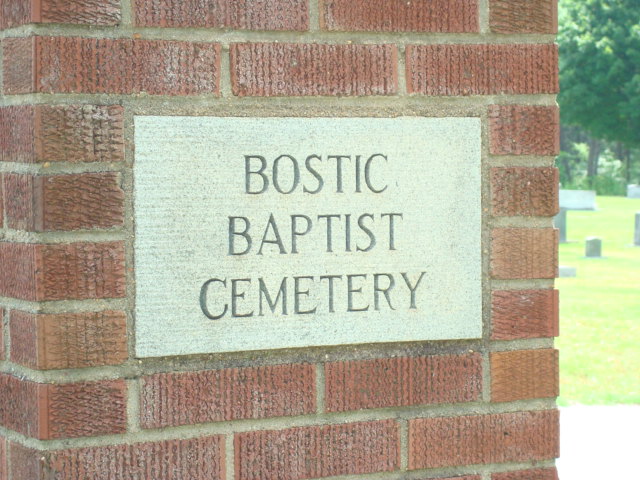Bostic Baptist Cemetery