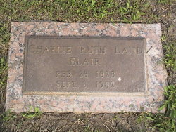 Charlie Ruth Land Blair 
