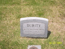 Betty Plummer <I>Smith</I> Durity 