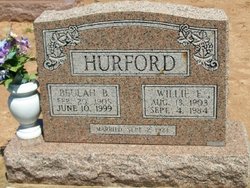 Willie Edgar Hurford 