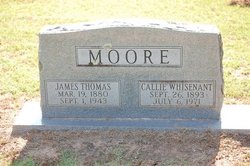 Callie Clara <I>Whisenant</I> Moore 