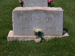 Addie B. <I>Wampler</I> Addington 