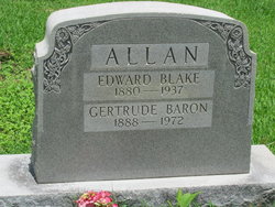 Gertrude F <I>Baron</I> Allan 