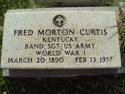 SGT Fred Morton Curtis 