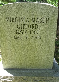 Virginia <I>Mason</I> Gifford 
