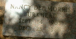 Nancy Dee <I>Morris</I> Burkhead 