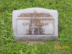 Sophia Grohman “Sophie” <I>Seidel</I> Woolsey 