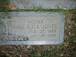 Arie Zola <I>Slaton</I> Jones 
