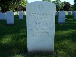 PVT Raymond L Adams 