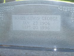Lula Maize <I>Lewis</I> George 
