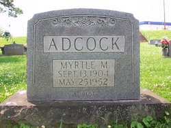 Myrtle Mona “Merty” <I>Stewart</I> Adcock 