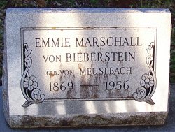 Emmie <I>von Meusebach</I> Marschall von Bieberstein 