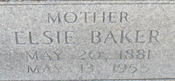 Elsie Mina <I>Perry</I> Baker 